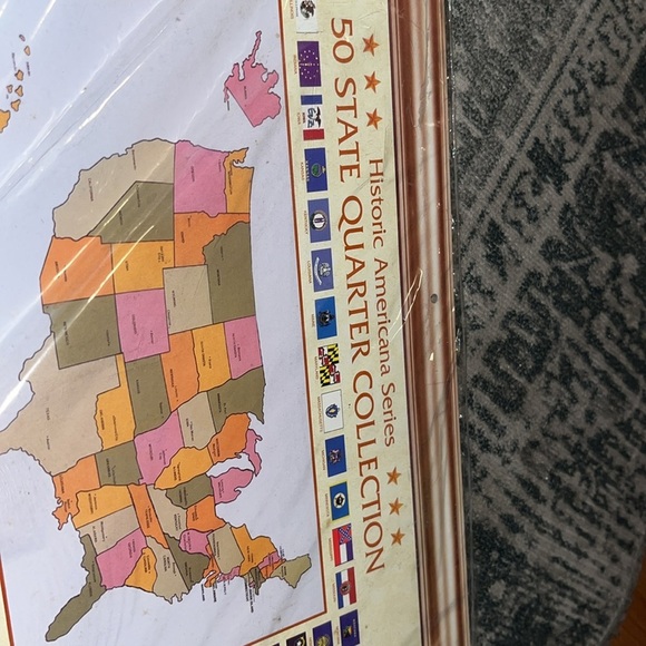 50 State Quarter Collection Display Board - Picture 3 of 5